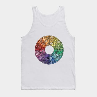 Colour Wheel Tank Top